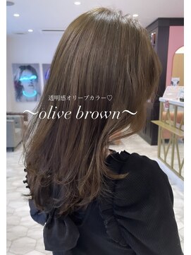 アマンドール(Aman D'or) ワンカラーで作る!~透明感olive beige~