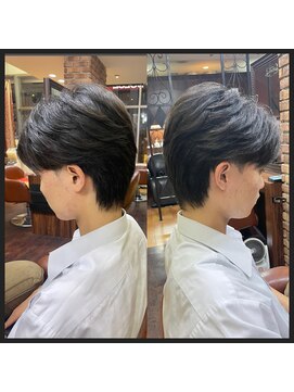 ヘアー デザイン ドルチェ(Hair design DOLCE) 韓国風毛流れウルフ