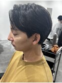 メンズマッシュパーマニュアンスパーマスパイラルパーマ刈り上げ