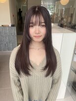 ローレンアオ(LOREN AO)&nbsp;【LOREN AO】ロングレイヤー/グレージュカラー/ブリーチ