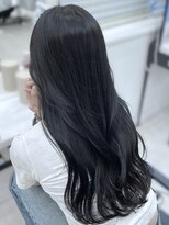 アマトウキョウ 表参道(AMA TOKYO)&nbsp;透明感/透け感/グレージュ/ブルーブラック/くびれ巻き