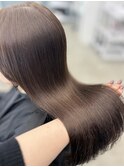 ブリーチなしミルクティーベージュくすみベージュ