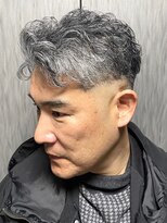 ヒロギンザ 新橋日比谷口店(HIRO GINZA)&nbsp;スキンフェード × パーマ