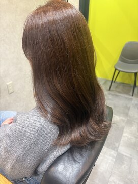 アットチルプラスグランジュ(@chill＋granze) 超音波トリートメントプラスで艶カラー