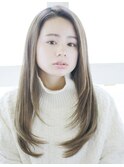 レイヤーカット/ストレートロング[横浜]