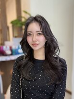 ビューネオ(VIEW NEO)&nbsp;似合わせカット/顔まわり/グレージュ/レイヤーカット/谷町四丁目