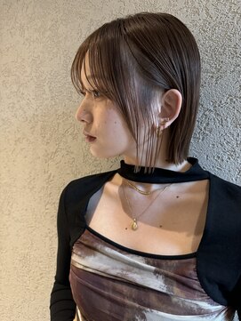 サンド 名古屋(sand) 切りっぱなしボブ/縮毛矯正/髪質改善/レイヤーショートボブ