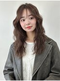 韓国ウェーブヘアデジタルパーマヒッピーパーマレイヤーカット