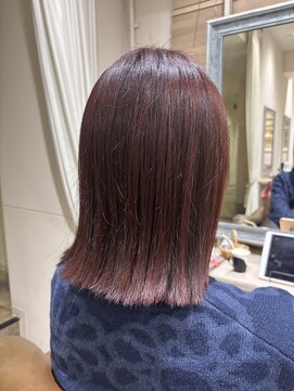 フレーム へアアンドトリートメント 天王寺北口店(FRAME) ピンクカラー