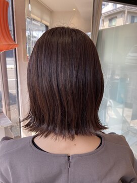 エル バイ ファースト(L by first) 【L by first】耳掛けタイトボブ