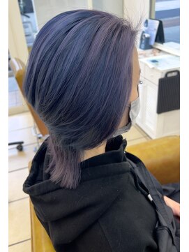 シャルティア(SHALLTIA) ブルーラベンダー【山口市美容室】【山口市ハイトーン】