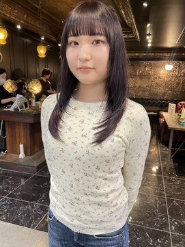 グリーン 表参道(green) 【MADOKA】フェイスレイヤー/ラベンダーパープルカラー