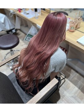 アヴァンス 堺東店(AVANCE.) ブリーチピンクカラー