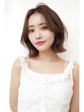 ドリップ バイ ハバナ 原宿(driP. by HAVANA) 大人可愛いレイヤーボブ/2wayバング/髪質改善アッシュベージュ