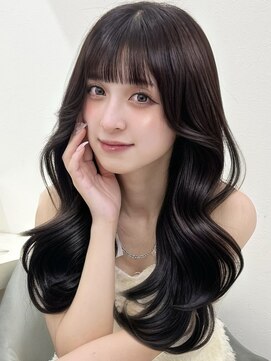 アイトーキョーエス 渋谷(AI TOKYO S) ラベンダーブラウン透明感カラーブリーチなしダブルカラー渋谷