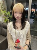 ジャギジャギレイヤールーツカラー