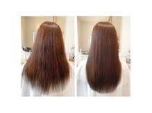 カームバイリベルタ(calm by Re:berta)の雰囲気（広がる、うねる、まとまらないなどのお悩みに髪質改善カラー◎）