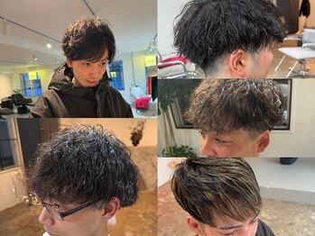 アノーテ(A'NOTE)の写真/【円山】大人のメンズのON/OFF兼用を叶える。ハイクオリティながらも遊び心のあるパーマスタイル★