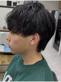 MEN’S HAIR/波巻ツイストスパイラル/フェザーパーマ/錦糸町
