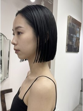 シール 梅田(CIRR) 切りっぱなしボブ