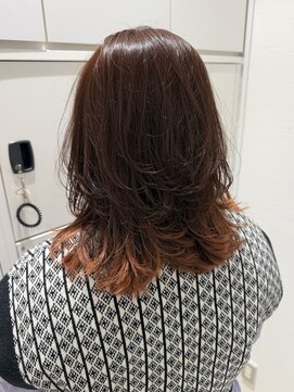 ケンジ 平塚 アネッタ(KENJE annetta) レイヤー/暖色カラー