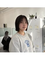 ニトバイアンキシム ボブ(nit by AHNKISM)&nbsp;暖かくなってきた時のヘアスタイルはミニボブおすすめです♪