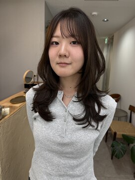 クイ(quii) ★韓国ヘアハッシュカットレイヤーカット前髪顔周りくびれヘア