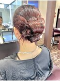 カチモリ風ヘアアレンジ