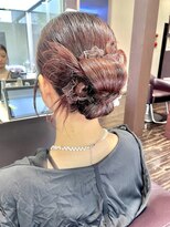 ヘアドゥーポジャ 藤岡店(hair Do poja) カチモリ風ヘアアレンジ