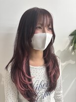 モリオフロムロンドン 大宮店(morio from London) インナーピンクカラー×チェリーレッド 《村田》