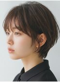 ショートレイヤー髪型20代30代40代前髪あり前髪なし面長丸顔越谷