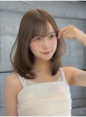 ふわっと柔らかいミディアムレイヤー