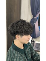 ヘアリゾート エーアイ 浅草ROX店(hair resort Ai)&nbsp;マッシュスタイル＋ウィービングパーマ、波巻きパーマ