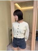 金沢駅/レイヤーカット/ボブ/レイヤー/ダブルカラー/顔周り