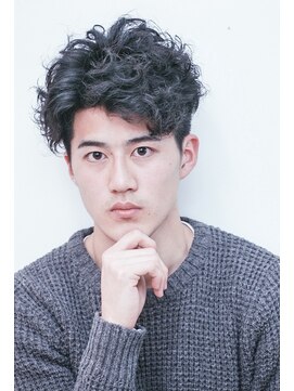 メリケンバーバーショップ コウベ(MERICAN BARBERSHOP KOBE) イメチェンセミウエットビジカジツーブロック#m5