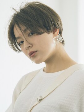 フィルムス 銀座(FILMS) レイヤーカット/デザインカラー/ウェットヘア/オリーブベージュ