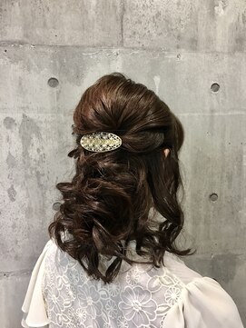 美容室 トゥッカ(tukka) ハーフアップ