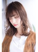 【Taylor】大宮 オリーブベージュ×ゆるふわウエーブ