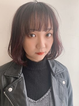 ザ カラー ラボ(THE COLOR LABO) グラデーションカラー　カシスピンク