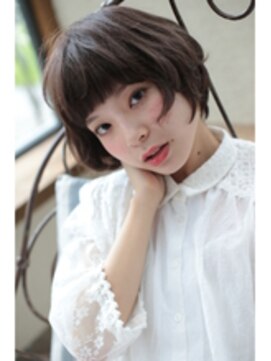 キャンパス(CANPUS) 面長でも似合う！ゆるショートボブ　【藤枝/藤枝駅】