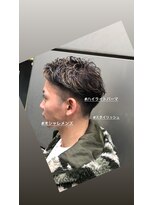 グランドライン(GRAND LINE)&nbsp;GRANDLINE 千崎聖太 ハイライトパーマオシャレイケメンズ