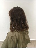 オレンジになりやすい髪に　ミントベージュ　溝の口