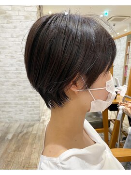 ジョエミバイアンアミ(joemi by Un ami) 【joemi】簡単スタイリング前下がりボブ夏ショート 高橋 和人