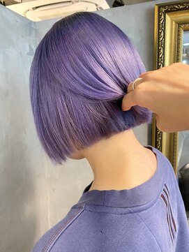 ジーナ(XENA) ブルーラベンダーボブ