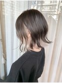 ☆ホワイトインナーカラー☆【Agu hair garnet 笠原】