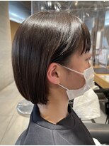 リー 京橋(Lee)&nbsp;> > > イメチェン切りっぱボブ < < < 新出奈津樹