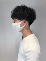 メルト 吉祥寺(melt)&nbsp;《長谷川》前下がり無造作マッシュ アシメバング ソフト刈り上げ