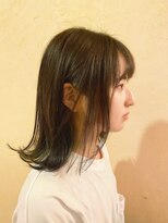 ビーワールド(B WORLD)&nbsp;アッシュ系インナーカラー【藤枝/髪質改善/デザインカラー】