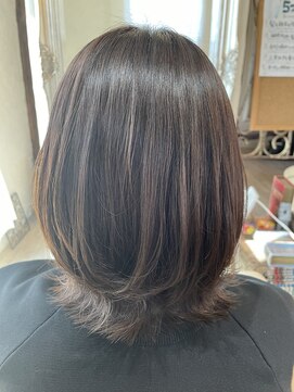 リアンズヘアー(Lien's Hair) 外ハネボブ