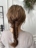 アトリエメルシー 代々木(atelier merci)&nbsp;ヘアアレンジ/フィッシュボーン